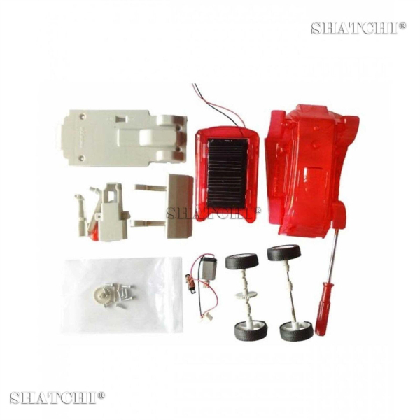 DIY Toy Science Experiment Hand-Assembled Model Solar Bulldozer - Image 2