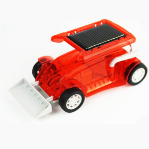 DIY Toy Science Experiment Hand-Assembled Model Solar Bulldozer