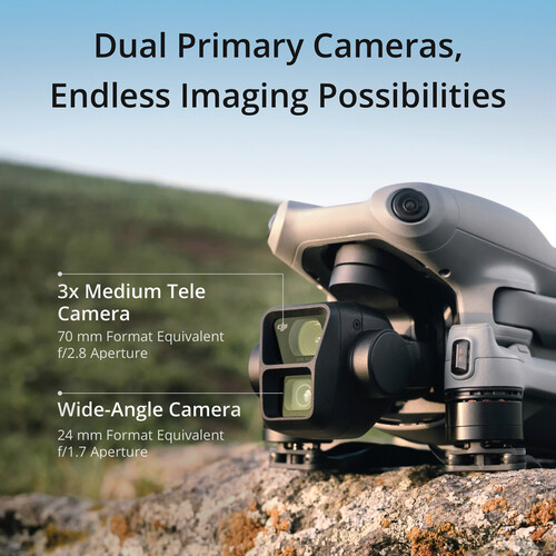 DJI Air 3 Drone Fly More Combo with RC-N2 - Image 6