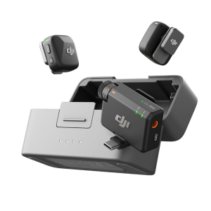 DJI MIC Mini (2 TX + 1RX) - Ultra-Light Wireless Microphone for Vlogging