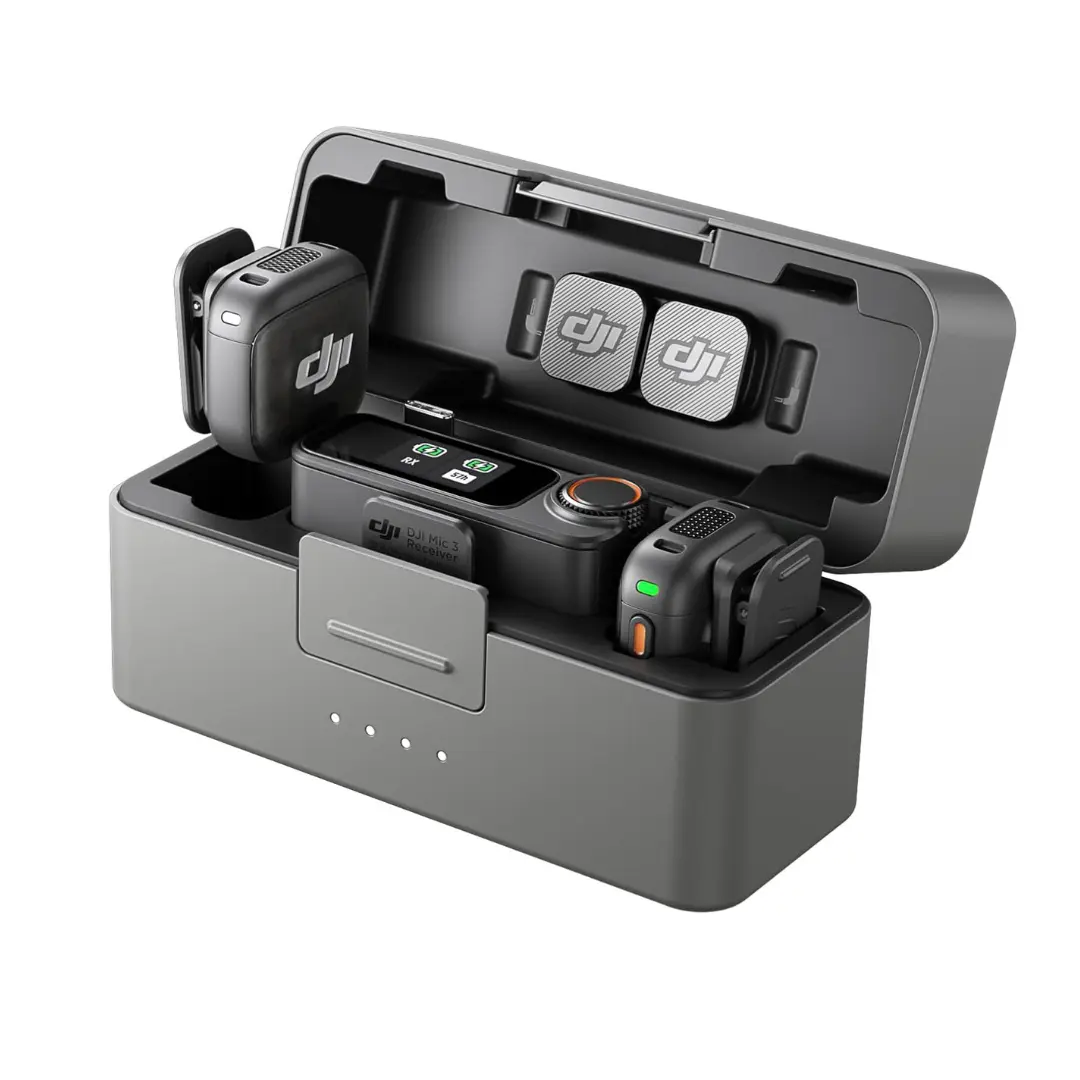 DJI Mic 3 (2 TX + 1 RX + Charging Case)