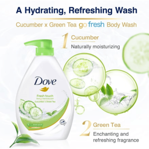 Dove Go Fresh Touch Body Wash 550ml.