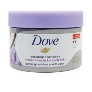 Dove Crushed Lavender And Coconut Milk Exfoliating Body Polish 10.5 oz