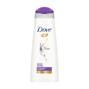 Dove Daily Shine Shampoo 340 ml|| For Dry and Damaged|| Strengthening Shampoo Gives Smooth and Strong Hair - Mild for Men & Women