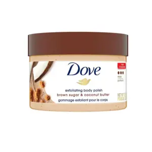 Dove Exfoliating Body Polish Brown Sugar & Coconut Butter 298g