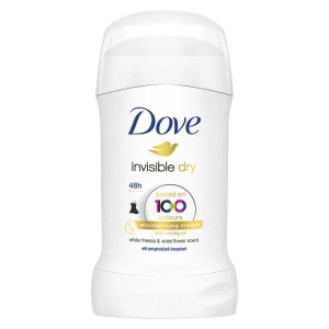 Dove Unisex Invisible Dry Stick Anti-Perspirant Deodorant Roll On 40Ml