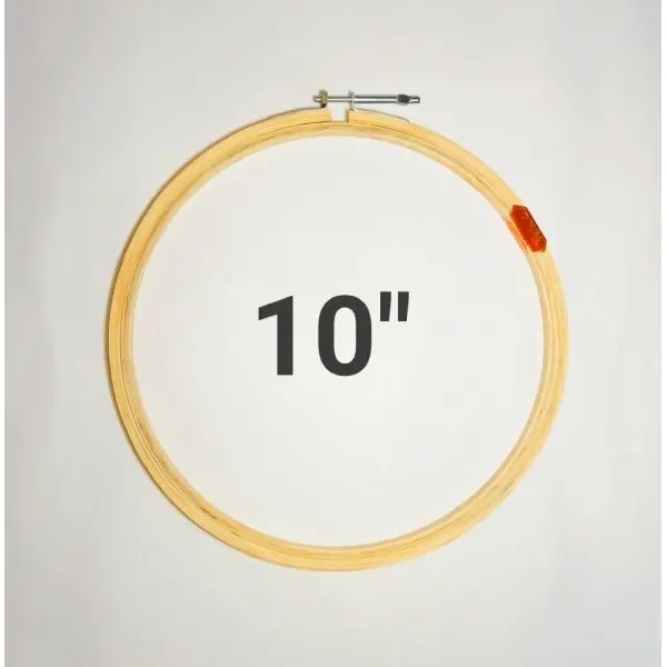 Doli Hand Embroidery Thread (SET NO.: 3) and COMBO Embroidery Wooden Frame/Ring/Chakka/ Hoops Kit set - Image 5