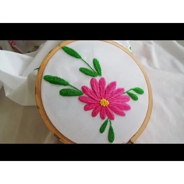 Doli Hand Embroidery Thread (SET NO.: 3) With Embroidery Wooden Frame/Ring/Chakka/Hoops 10" KIT - Image 5