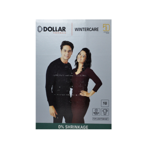 DOLLAR 0% Shrinkage Unisex Thermal Top and Bottom Set