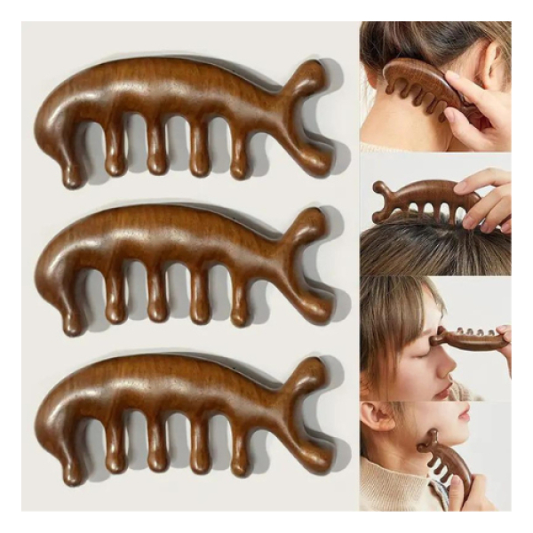 Small Wood Comb For Wet And Dry Hair
