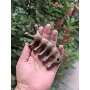 Dolphin-Shaped Scalp Massager Brush
