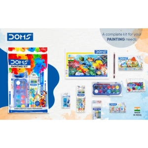 Doms Set Of 9 Essential Material Painting Kit