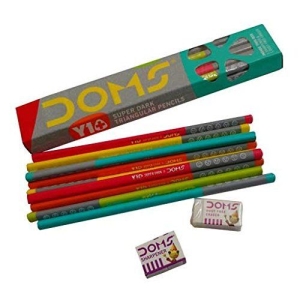 Doms Y1+ Super Dark Triangle Pencils Set