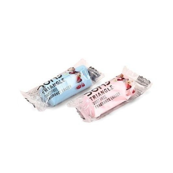 Dons Triangle Dust Free Fragrance Eraser A Jar of 50 Eraser By Mitrata - Image 3