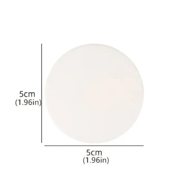Door Plug Wall Protector (Circle) Pack of 3 , Anti-Collision Silicone Pad For Door Handles , Buffer Protection For Home And Office - Image 4