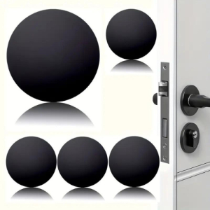 Door Plug Wall Protector (Circle) Pack of 3