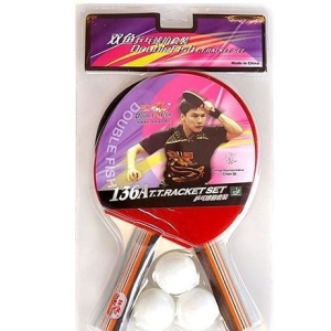 Double Fish T. T. Racket Set