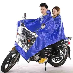Double Motor Bike Raincoat Large High Quality