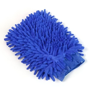 Double Sided Durable Super Mitt Microfiber Car Window Washing Cleaning Cloth Duster Towel Gloves