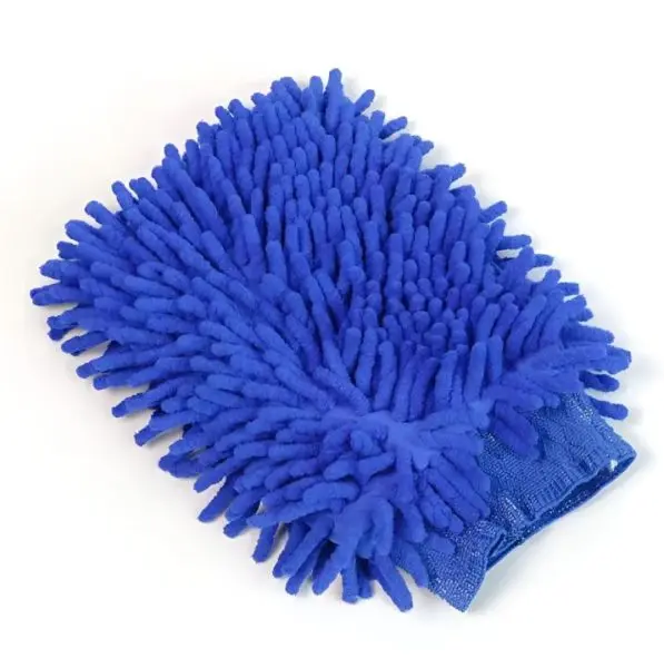 Double Sided Durable Super Mitt Microfiber Car Window Washing Cleaning Cloth Duster Towel Gloves