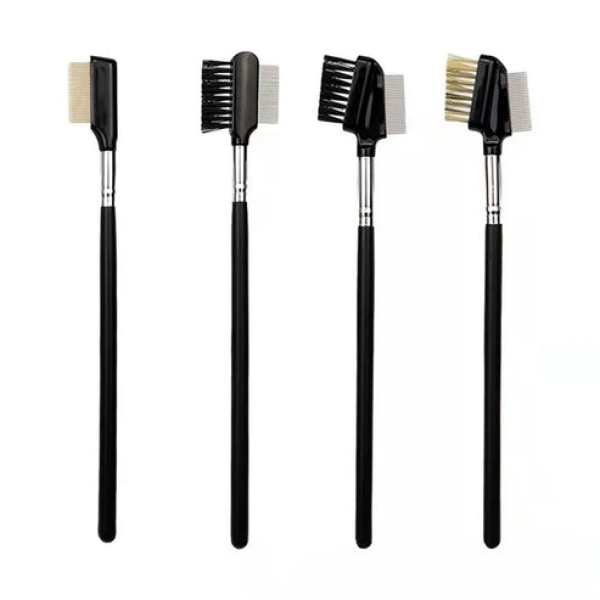 Double Sided Eye Brow Eyelash Brush Beauty Products DIY Makeup Accessories Beauty Salon Tool Mascara Comb Eyebrow Comb 2 In1 Eyebrow Brush and Comb - Image 4