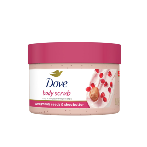 Dove Exfoliating Body Polish Pomegranate Seeds and Shea Butter Body Scrub