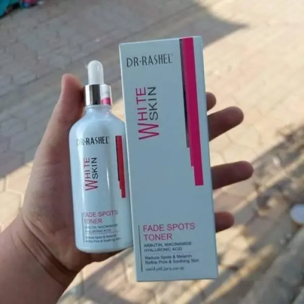 Dr Rashel Fade Spots Toner , Brightening And Hydrating Toner To Fade Dark Spots , Even Skin Tone And Reduce Hyperpigmentation 100 ML - Image 4