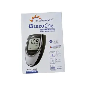 Dr. Morepen BG-03 Gluco One Glucometer (Machine only | No Strip)