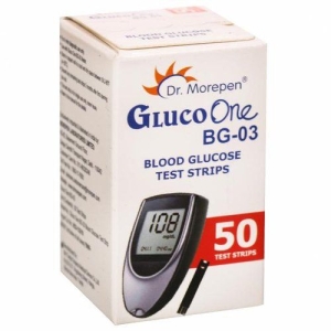 Dr. Morepen Glucometer Strips Pack Of 50