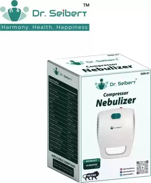 Dr. Seibert Compressor Nebulizer Machine For Adult And Kids DSN-01