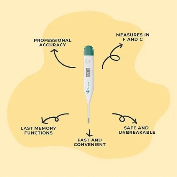 Dr. Seibert Digital Thermometer For Both Kids And Adults - Image 4