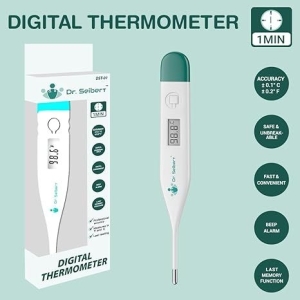 Dr. Seibert Digital Thermometer For Both Kids And Adults