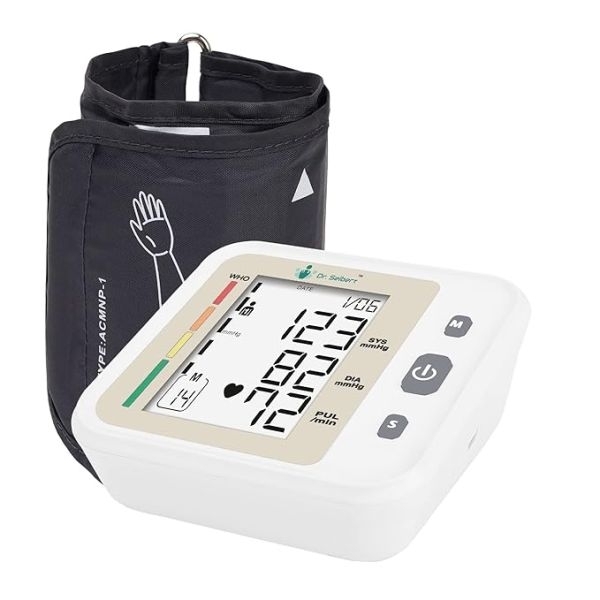 Dr. Seibert Electronic Digital Automatic Blood Pressure Monitor Machine BP Measuring Set With USB-Port With Charging Option - Image 5