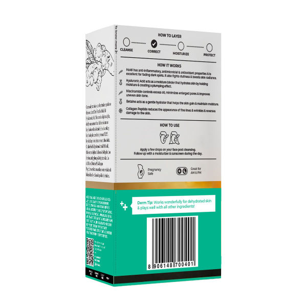 Dr. Sheth’s Haldi & Hyaluronic Acid Serum - 30ml - Image 3