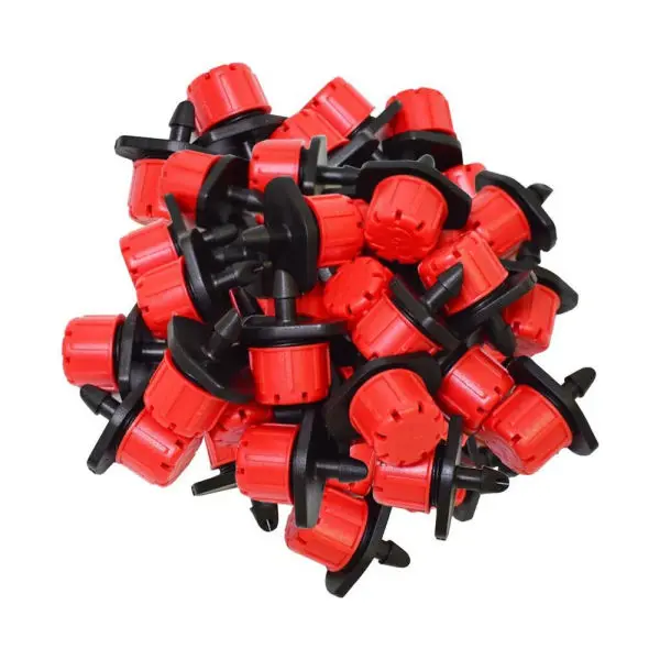 Drip irrigation Emitters, 10+10Pcs/set With 10 Meters 4/7mm Pipe Drip Irrigation Parts For Garden Watering System, Adjustable Nozzle Drip Irrigation Spray Nozzle, Used In Vegetable Gardens, Gardens, Orchards, etc - Image 3