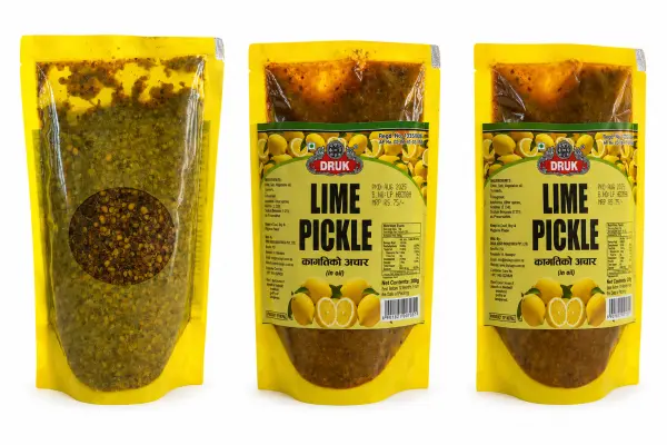 Druk Lime Pickle Tangy & Spicy Nimbu Ka Achar (200g)