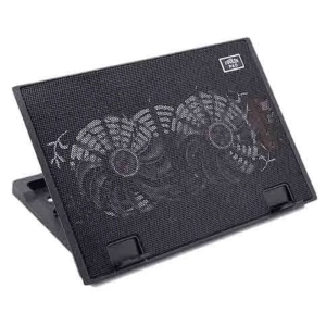 Dual Fan B9 Laptop Cooler With Adjustable Stand