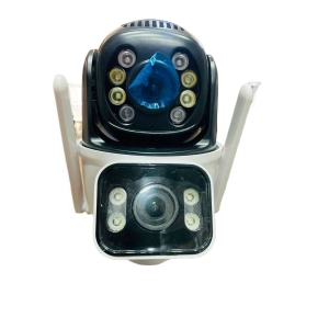 Dual Lens Security Camera Auto Tracking Waterproof Outdoor Wireless WIFI Camera 3 MP
