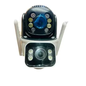 Dual Lens Security Camera Auto Tracking Waterproof Outdoor Wireless WIFI Camera 3 MP