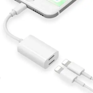 Dual Lightning Adapter Connector