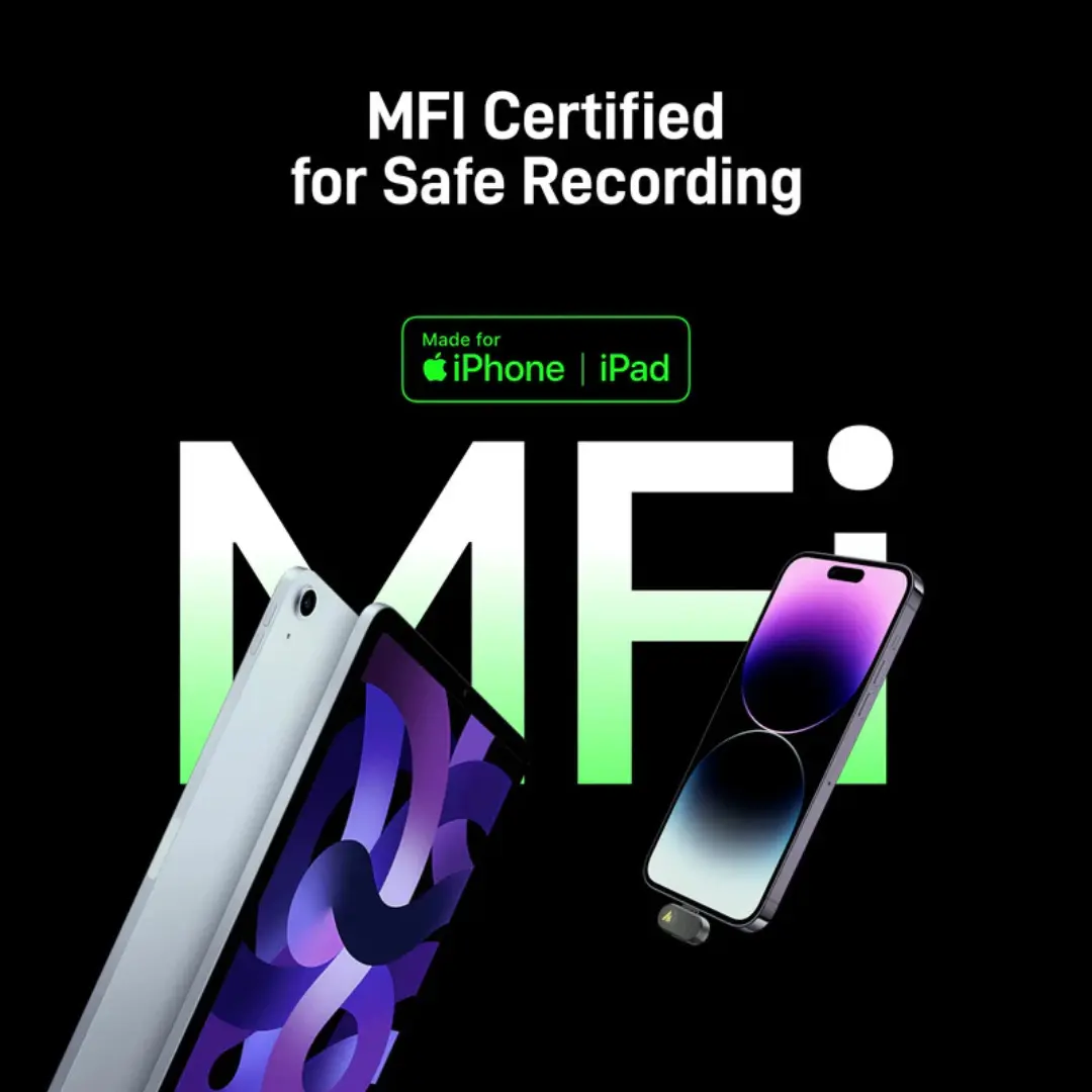 Maono Wave T1 Mini Wireless Microphone Price in Nepal | Dual Mic for iPhone & Android - Image 7