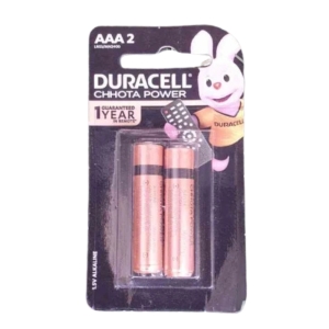 Duracell Chhota Power AAA Alkaline Battery (2 Pcs)