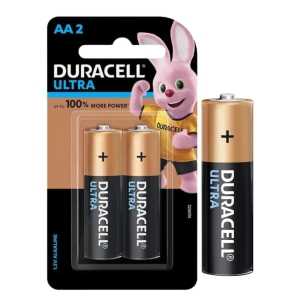 Duracell Ultra Alkaline 1.5V AA Battery (Pack Of 2)