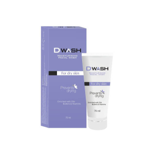 Dwash Moisturizer Face Wash 70 Ml Skin Care Product