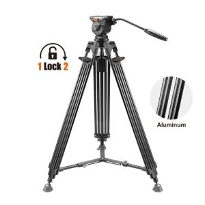 E-Image EK522 Video Tripod System - 75mm bowl size