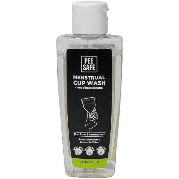 e Menstrual Cup Wash – Gentle Intimate Cleanser for Menstrual Cup Hygiene | 100ml