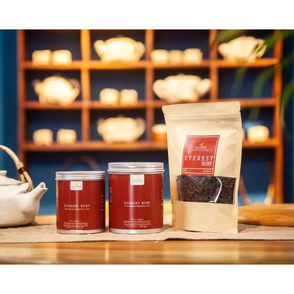E.verest Ruby Black Tea™ - 150GMS - Suiro Teas - Image 2