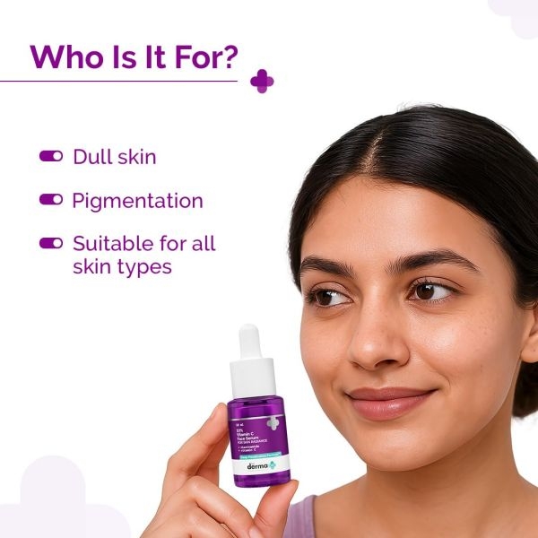 The Derma Co 10% Vitamin C Face Serum with Vitamin C, 5% Niacinamide & Hyaluronic Acid for Skin Radiance - 10ml - Image 5