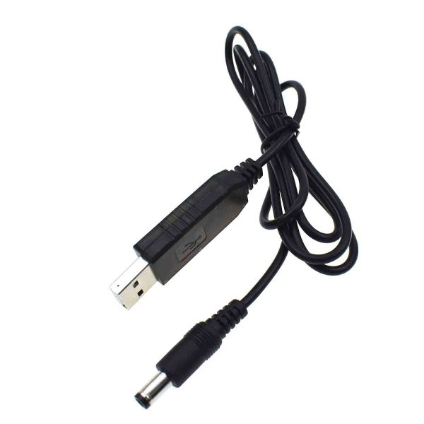 Frezzil Fz-27 USB DC 5V to 12V Router Cable Step Up Power Cable Power Supply USB Cable with DC Jack - Image 2