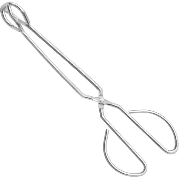 Chrome Plated And Pvc Oated Barbecue Tongs 38Cm - Image 2
